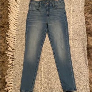 American Eagle hi-rise jegging Next Level stretch